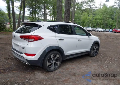 2017 Hyundai Tucson Limited z USA, uszkodzony, nr VIN KM8J3CA23HU343253